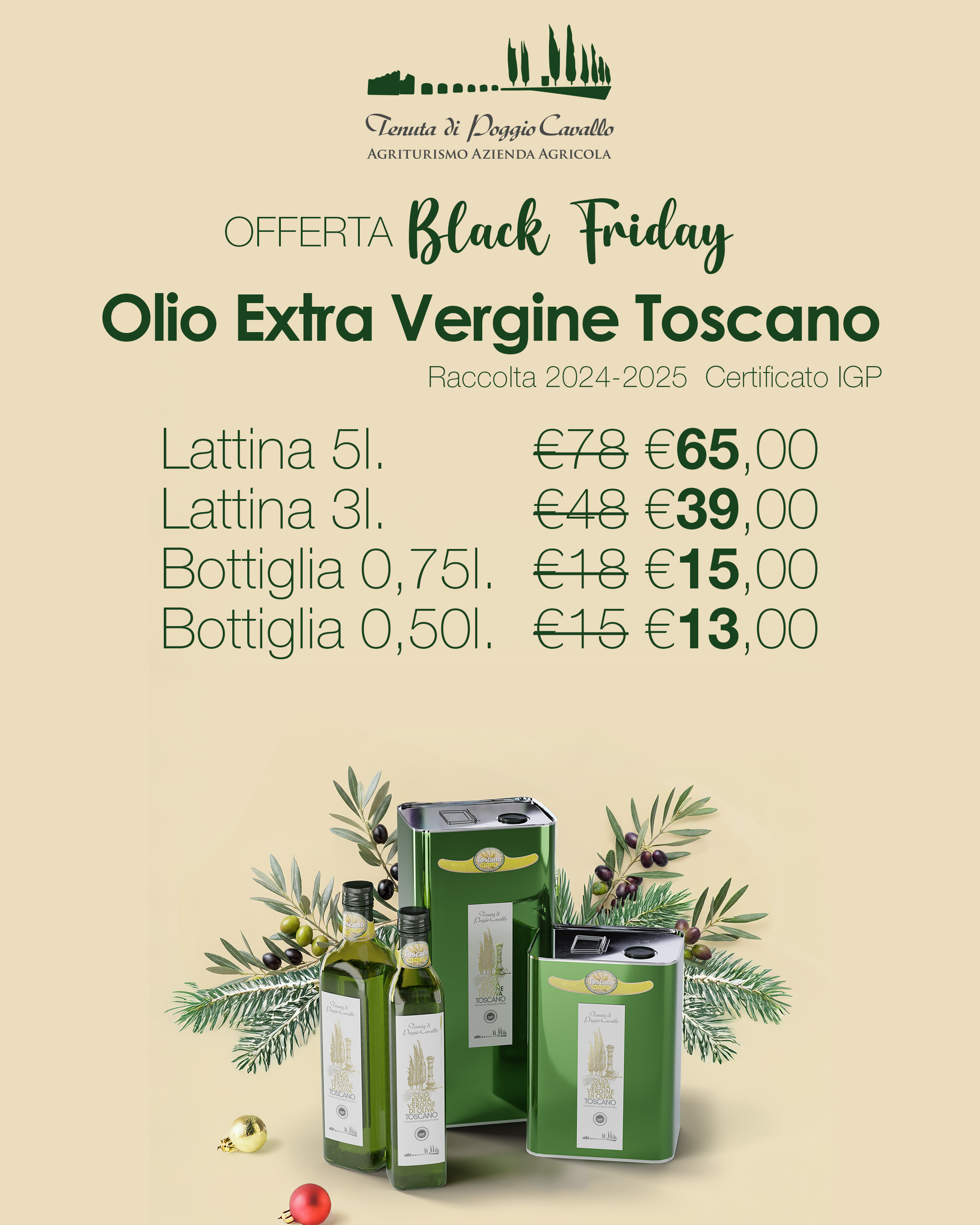 offerta olio blackfriday